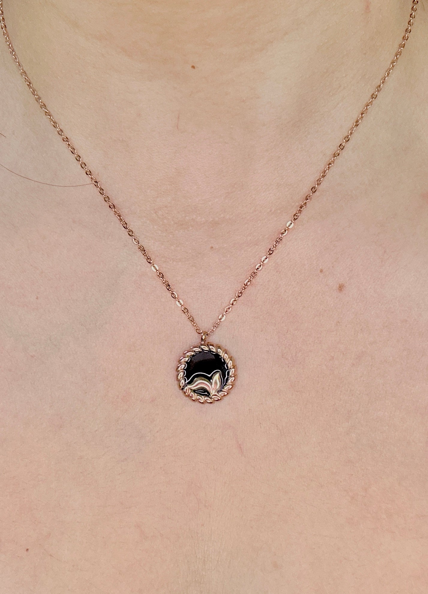 Velu - Rose Gold Plated Pendant