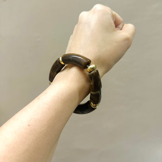 ResinGlow Stretchable Bracelet