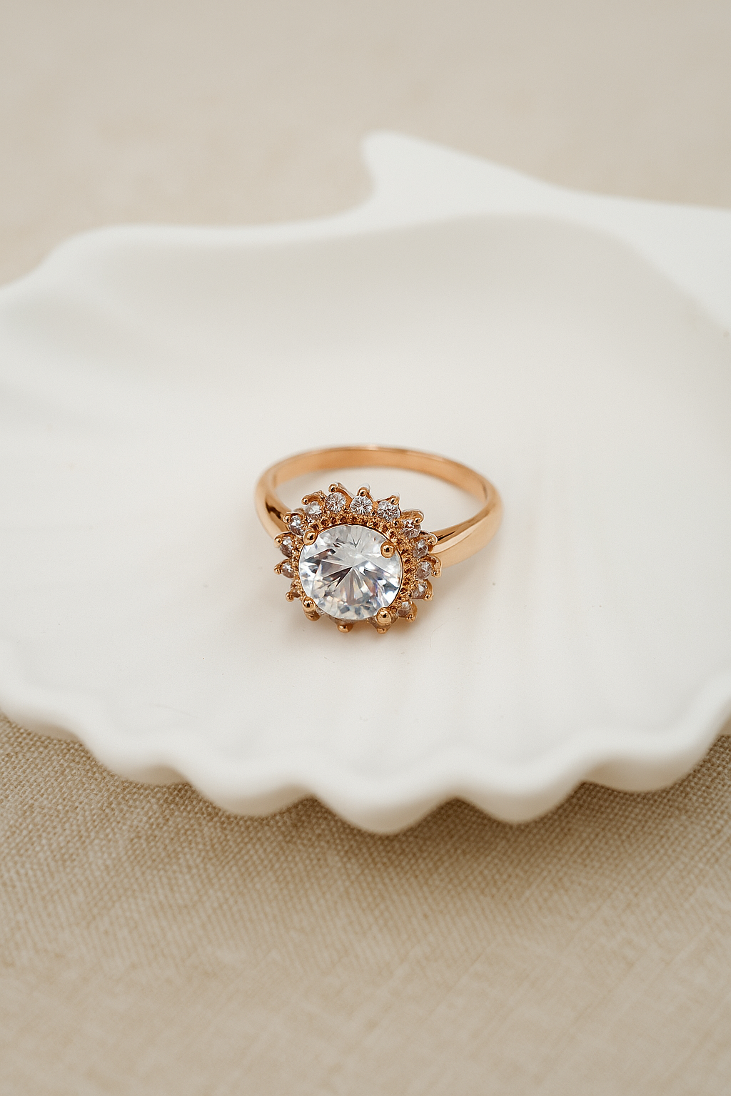 Fierce Orbit - Rose Gold Plated Adjustable