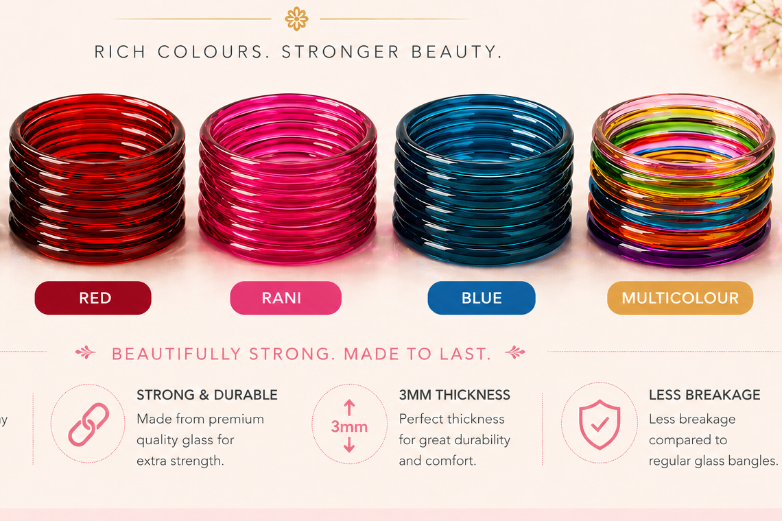 Rich Tone Jelly Bangle Box of Four