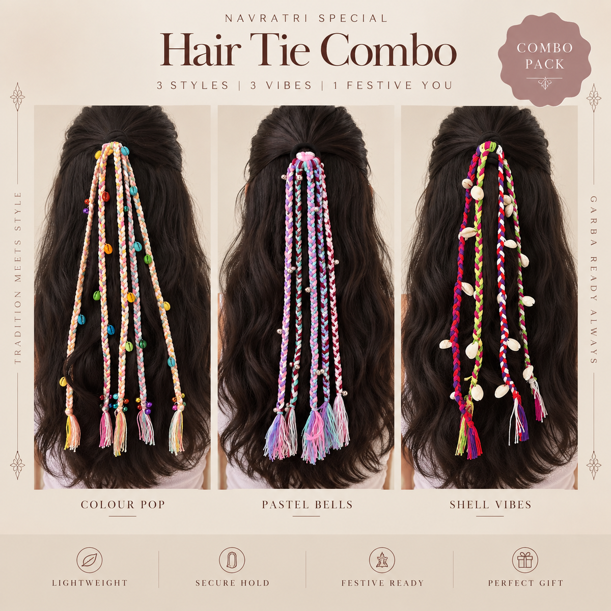 Boho Hair-Tie Combo