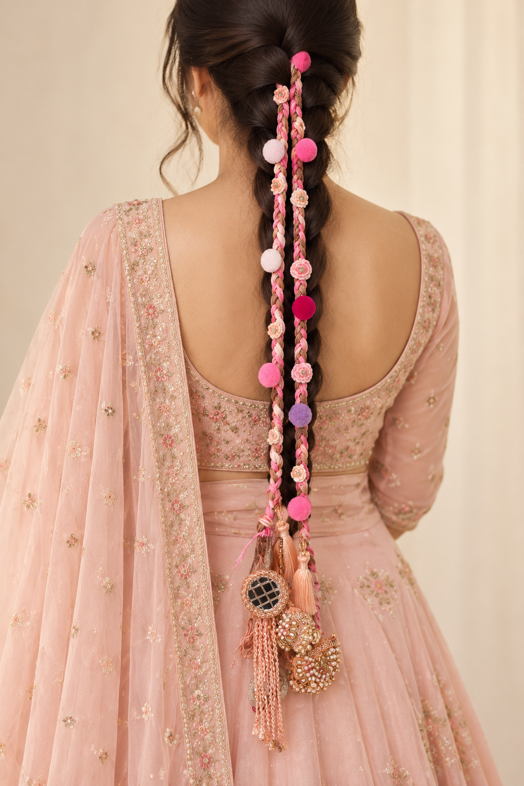 Pastel Pink Parandi