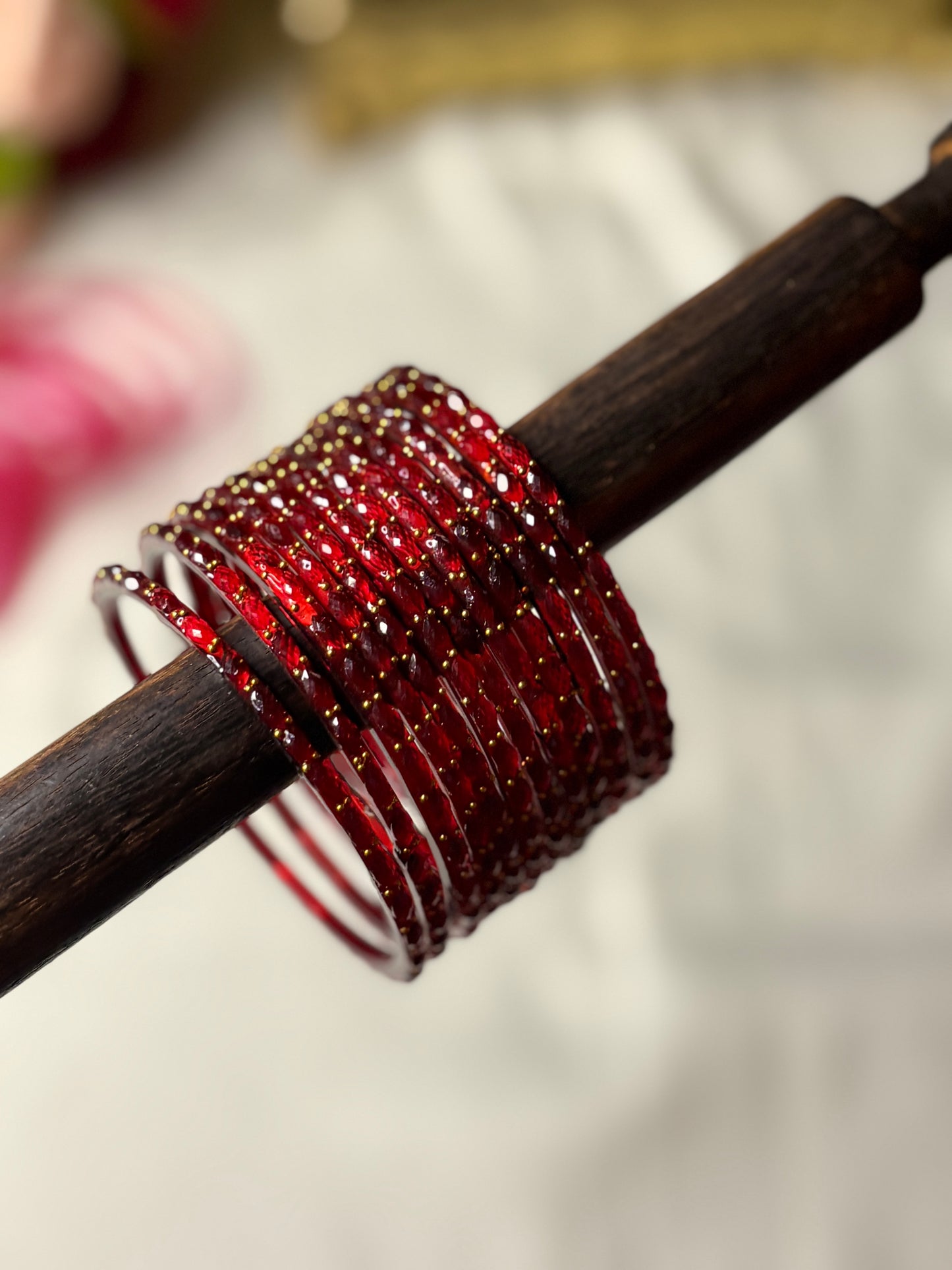 Raindrop Bangles Box of Eight