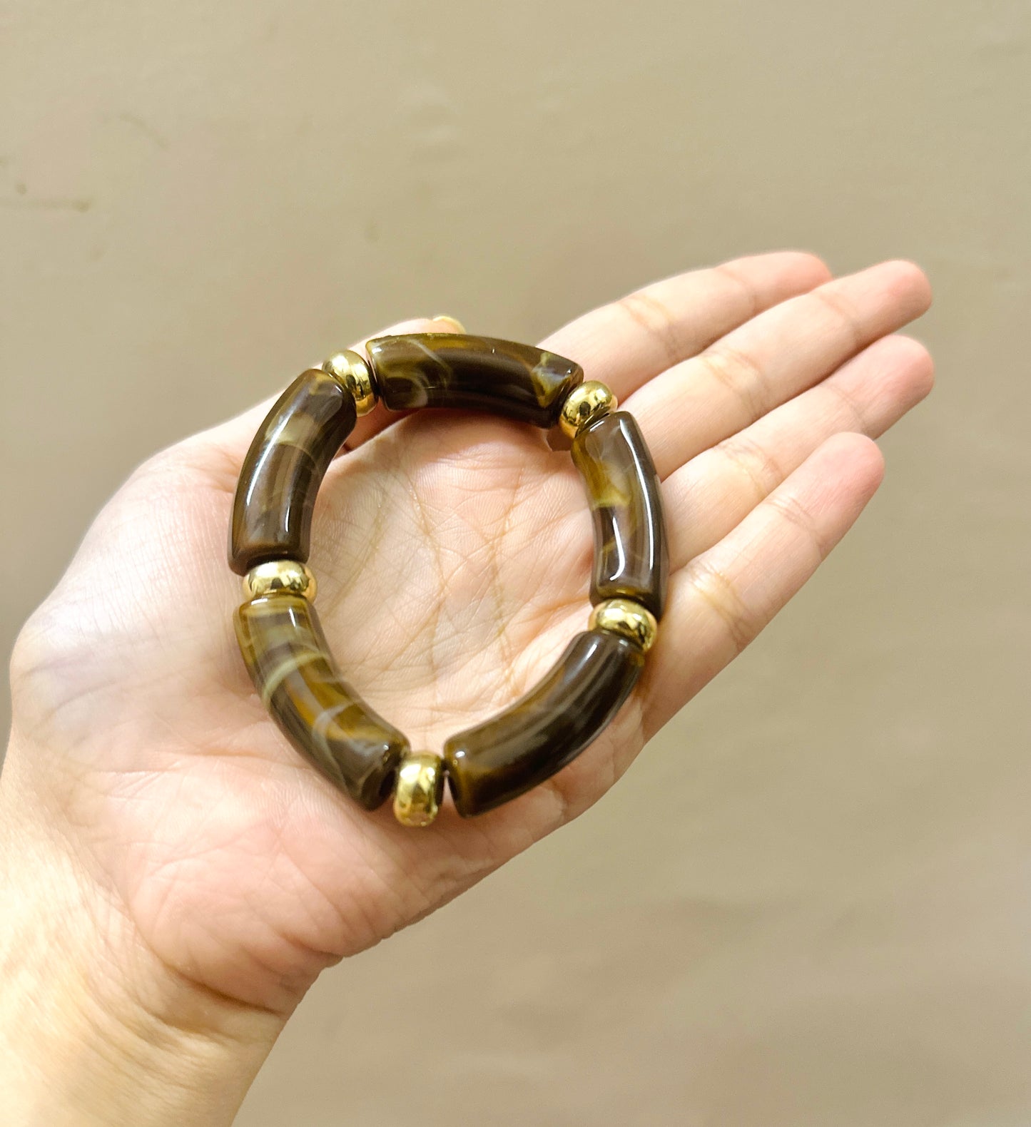 Marble Stretchable Bracelet Pack of 2