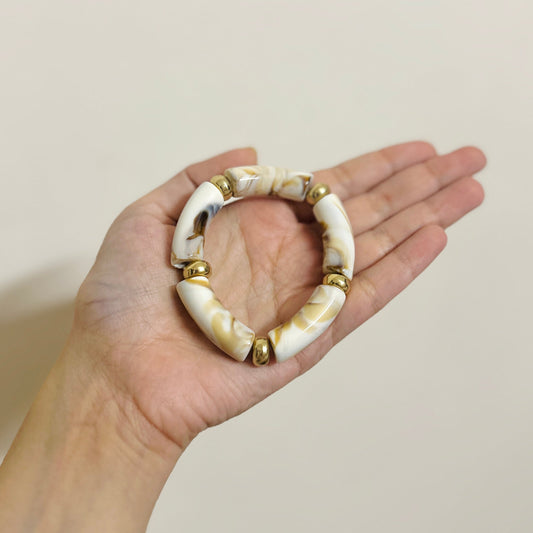 Marble Stretchable Bracelet Pack of 4