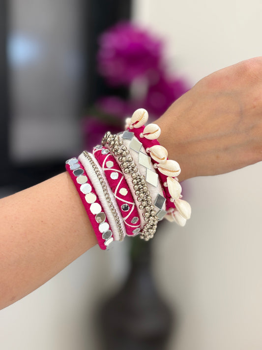 Garba Glam Handmade Navratri Bangle Set