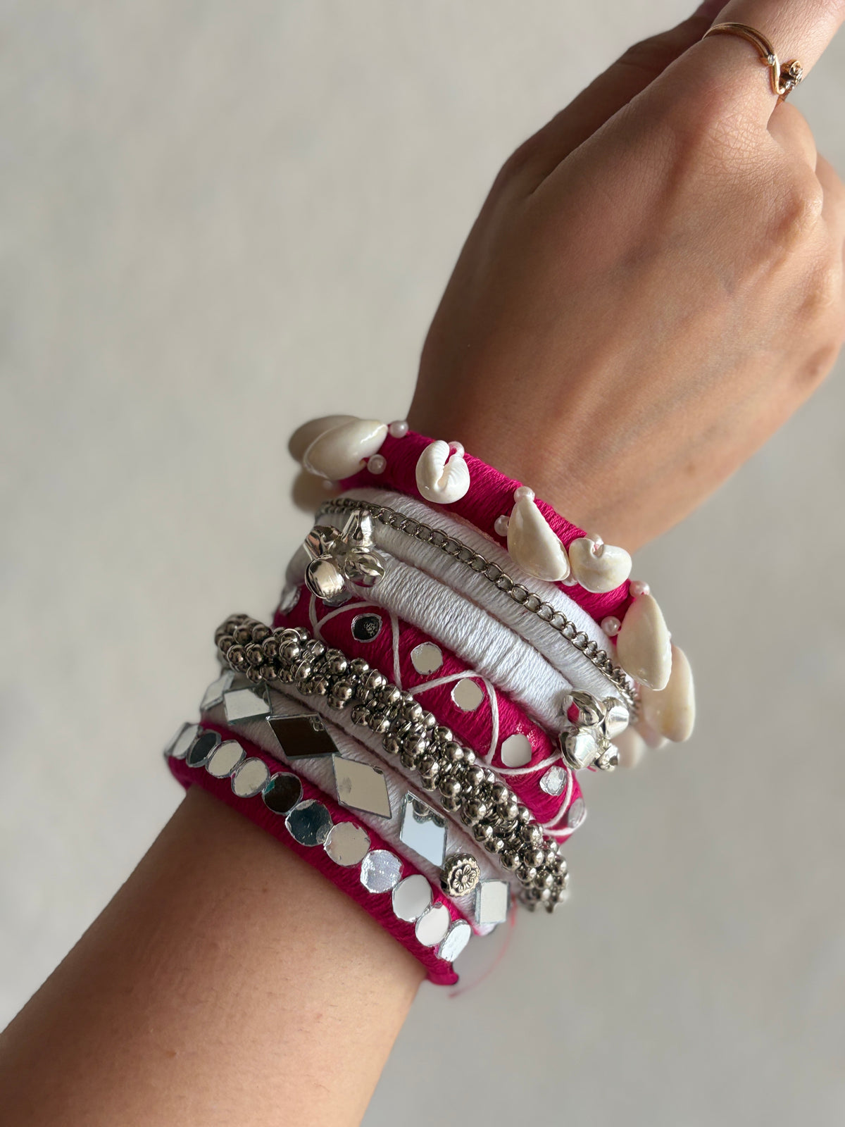 Garba Glam Handmade Navratri Bangle Set